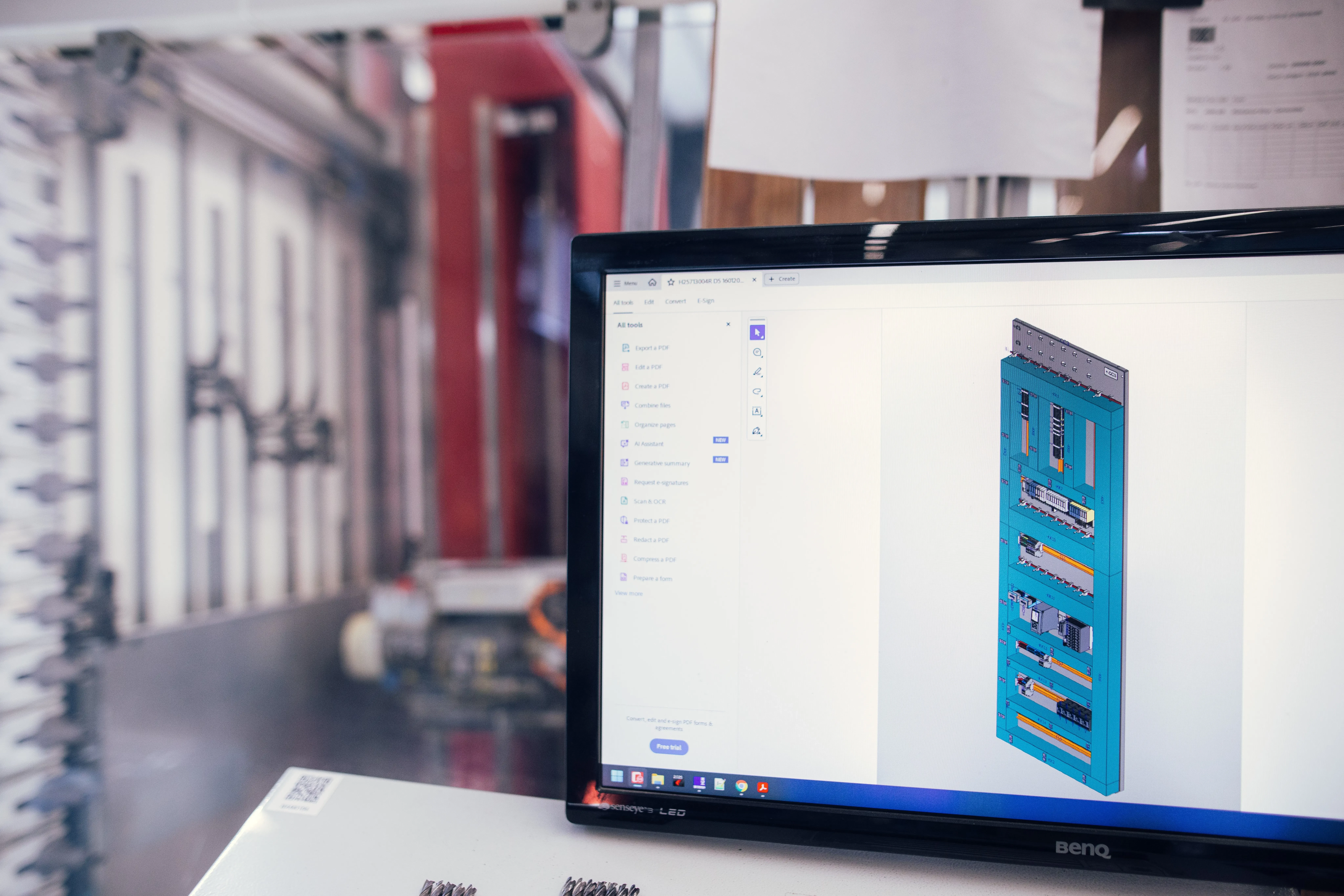 Control systems for fully automated machines using AI